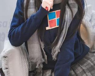 二佐Nisa最新写真集：海梦中的蓝色兔女郎，她的耳朵好像在听海浪声，萌到不行！