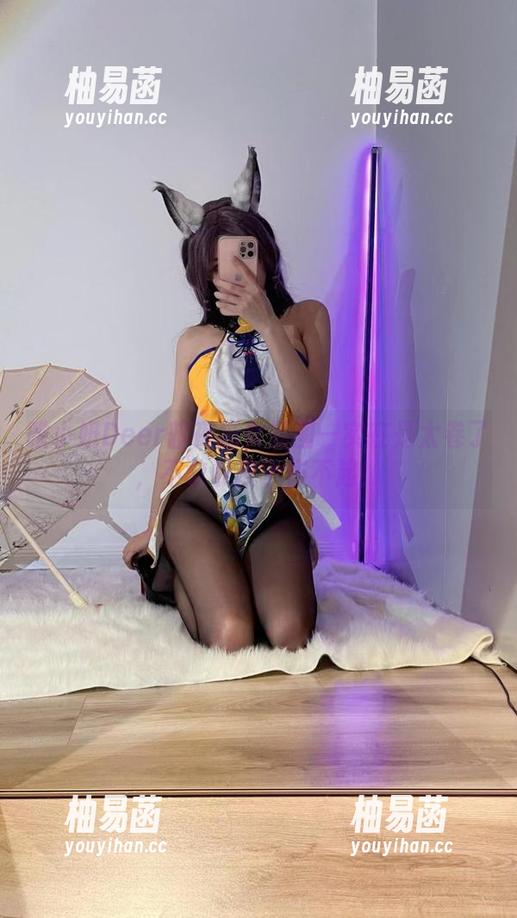 啾小妍Deer暗夜猫女美图—实在是太卷了，不敢熬夜了伤不起！
